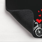 Süßes Fahrrad Liebe - Süßester Tag Geschenk Valent Mousepad (Ecke)