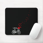Süßes Fahrrad Liebe - Süßester Tag Geschenk Valent Mousepad (Mit Mouse)