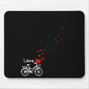 Süßes Fahrrad Liebe - Süßester Tag Geschenk Valent Mousepad
