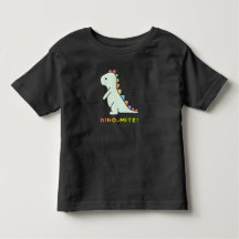 Süßes farbenfrohes Dinosaurier-Kinder-T-Shirt