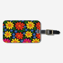 Süßes farbenfrohes florales Design  