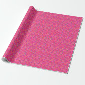 Süßes farbenfrohes Herz Geschenkpapier (Ungerollt)