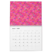 Süßes farbenfrohes Herz  Kalender (Mär 2027)
