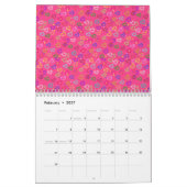 Süßes farbenfrohes Herz  Kalender (Feb 2027)