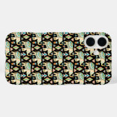Süßes farbenfrohes Muster indischer Elefanten Case-Mate iPhone Hülle (Rückseite (Horizontal))