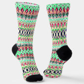 Süßes farbenfrohes Muster Socken (Gewinkelt)