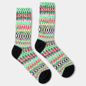 Süßes farbenfrohes Muster Socken (Rechts)