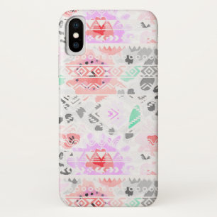 Süßes farbenfrohes pastellfarbenes florales Azteke Case-Mate iPhone Hülle