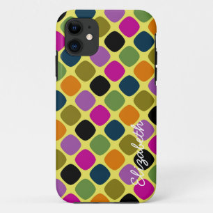Süßes Farbmodernes Geometrisches Muster 4 iPhone 11 Hülle