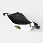 Süßes Faultier-Buntglas-Ornament Bauchtasche (Offen)