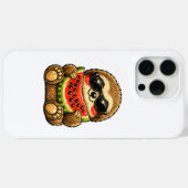 Süßes Faultier mit Wassermelone Case-Mate iPhone Hülle (Rückseite (Horizontal))