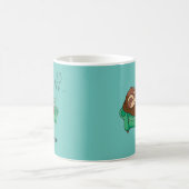 Süßes Faultier Strick Kaffeetasse Geschenk (Mittel)