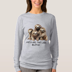 Süßes Faultier T-Shirt