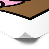 Süßes Feiern Cupcake und Geschenkboxen Poster (Ecke)