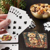 Süßes Ferienkätzchen  Spielkarten (In Situ)