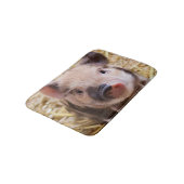 Süßes Ferkel Badematte (Schrägansicht)