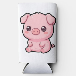 Süßes Ferkel Selters Dosenkühler