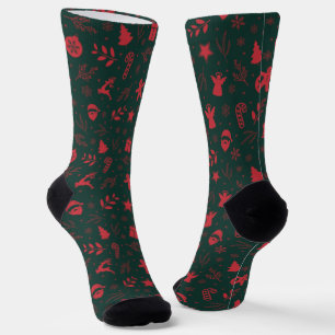 Süßes festliches Weihnachtsfest Socken