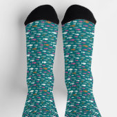 Süßes Fischmuster Socken (Oben)