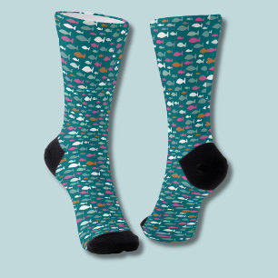 Süßes Fischmuster Socken