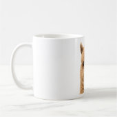 Süßes flauschiges Alpakatier Kaffeetasse (Links)