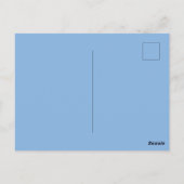 Süßes fliegendes Kätzchen Postkarte (Rückseite)