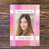 Süßes Foto 16 Karte