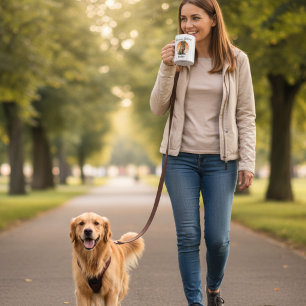 Süßes Foto mit Grafik Mama's Buddy personalisieren Kaffeetasse