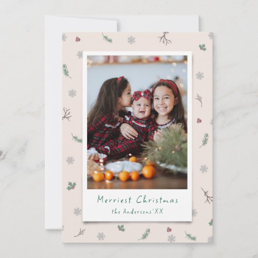 Süßes Foto Weihnachten  (Vorderseite)