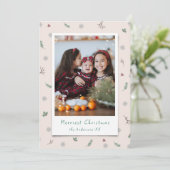 Süßes Foto Weihnachten  (Stehend Vorderseite)