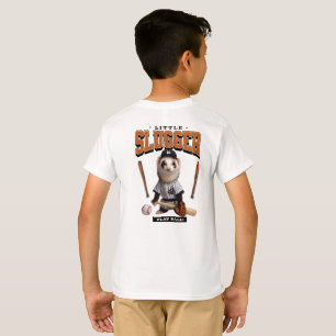 Süßes Frettchen als Baseballspieler verkleidet T-Shirt