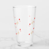 Süßes Freud-Herz-Muster Glas (Links)