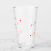 Süßes Freud-Herz-Muster Glas (Rechts)