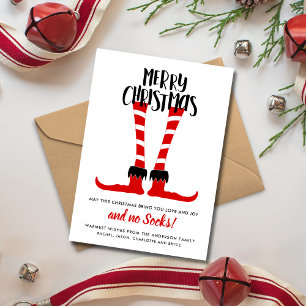 Süßes Frohe Weihnachten ohne Socken!