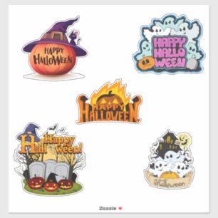 Süßes Frohes Halloween  Aufkleber