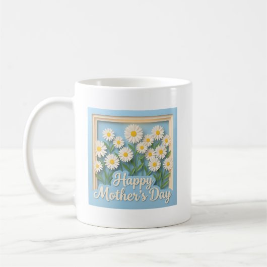 Süßes Frohes Muttertagsgruß  Kaffeetasse (Links)