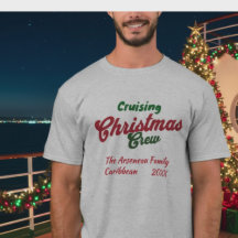 Süßes fröhliches Kreuzfahrt-Weihnachts-T-Shirt zum
