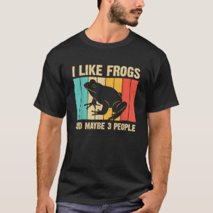 Süßes Froschdesign für Männer Frauen, die Kröten l T-Shirt