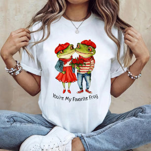 Süßes Froschpärchen T-Shirt
