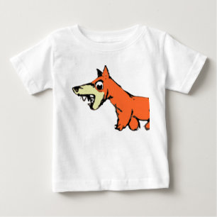Süßes Fuchs-Druck T-Shirt für Kinder