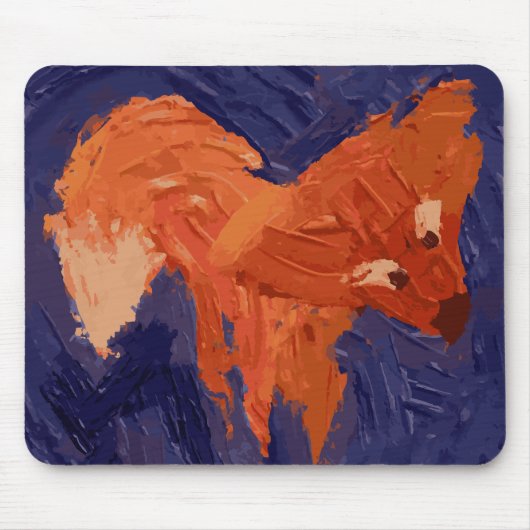 Süßes Fuchs-Mauspad Mousepad (Vorne)