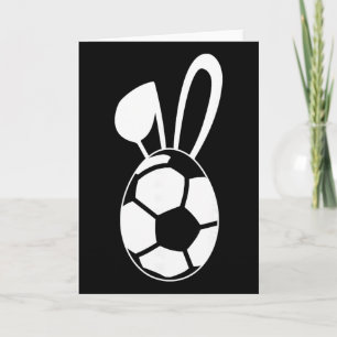 Süßes Fußball-Ei-Shirt - Fußball-Oster-Ei-Geschenk Karte