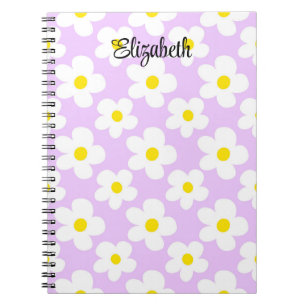 Süßes Gänseblümchen-Journaling-Notizbuch Notizblock
