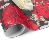 Süßes Gartennelken-Packpapier Geschenkpapier (Rolleneckpunkt)