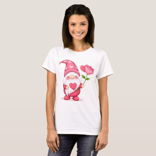 Süßes Gartenzwerg Damen T-Shirt - Whimsical