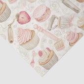 Süßes Gebäck nach Muster Seidenpapier (Ausschnitt)