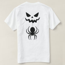 Süßes Geist- & Kürbis-Halloween-T-Shirt – Gruselig