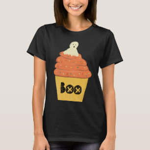 Süßes Geister-Gruß-Halloween-Cupcake-Kostüm-Party T-Shirt