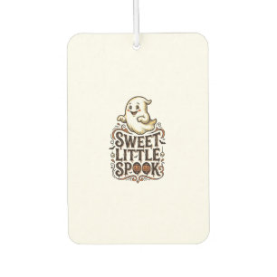 Süßes Geister Halloween Vintage Gruseliges Shirt_1 Autolufterfrischer