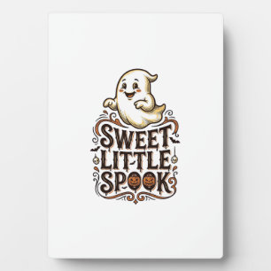 Süßes Geister Halloween Vintage Gruseliges Shirt_1 Fotoplatte